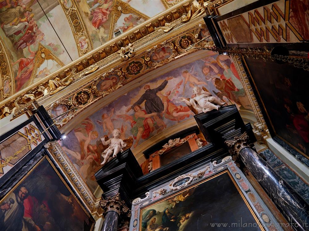 Milan (Italy) - Detail of the interiors of the Church of Sant'Antonio Abate